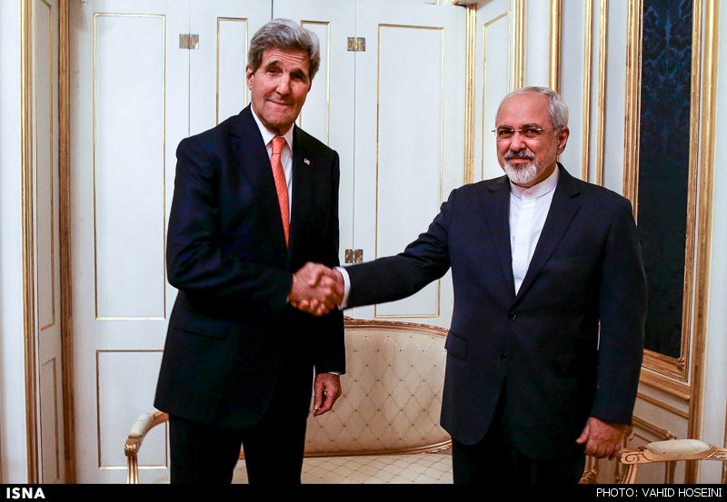 تصاویر/ دیدار وزیران خارجه ایران و آمریکا