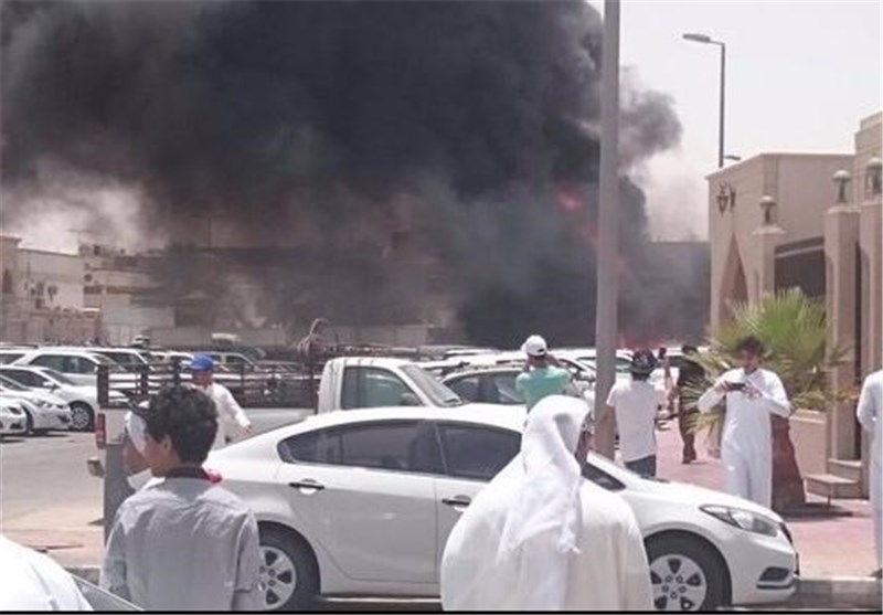 انفجاردرمسجد امام‌حسین(ع) در عربستان +تصاویر