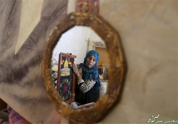 زن نجار در فلسطین +تصاویر