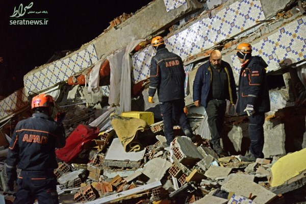 افزایش تلفات زلزه در ترکیه + عکس