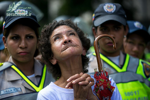 تظاهرات مخالفان دولت ونزوئلا در کاراکاس