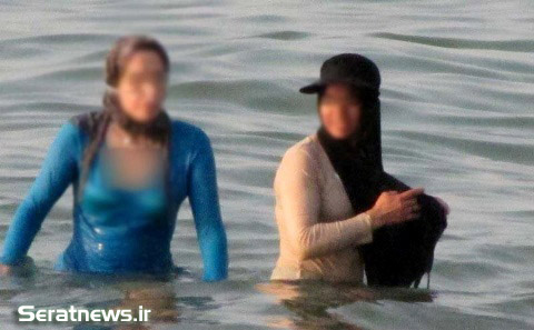 تصاویری حیرت انگیز از دختران لختی و بد حجاب در سواحل شمال کشور!!