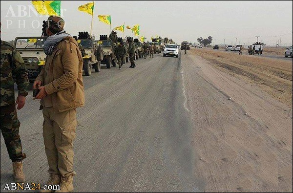 عکس/ کاروان نظامی حزب‌الله عراق