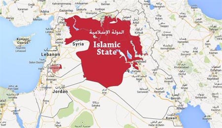 جدیدترین نقشه ادعایی داعش +عکس