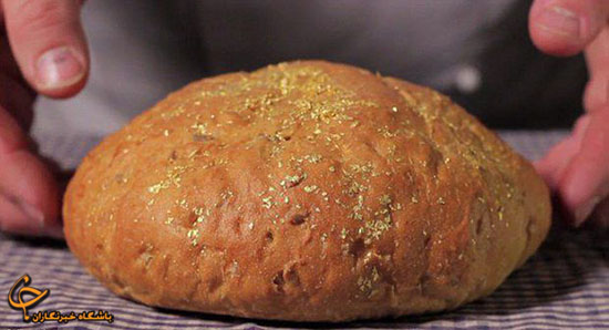 تصاویر/ پخت نان با طلا در اسپانیا