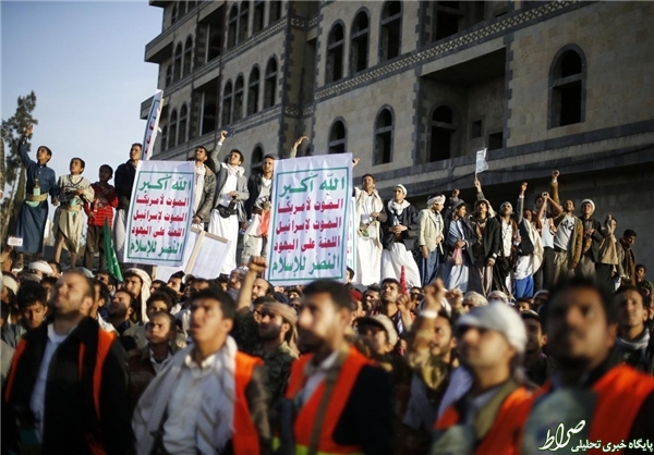 شعارهای ایرانی در یمن +تصاویر