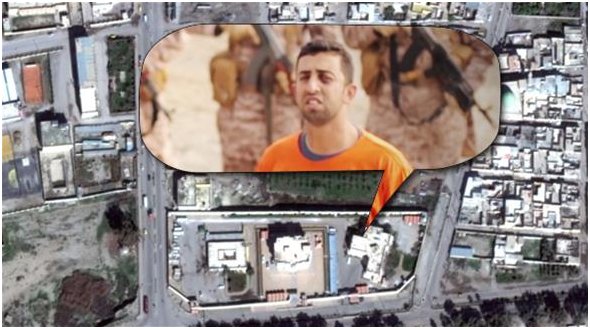 شناسایی محل سوزاندن خلبان اردنی+تصاویر