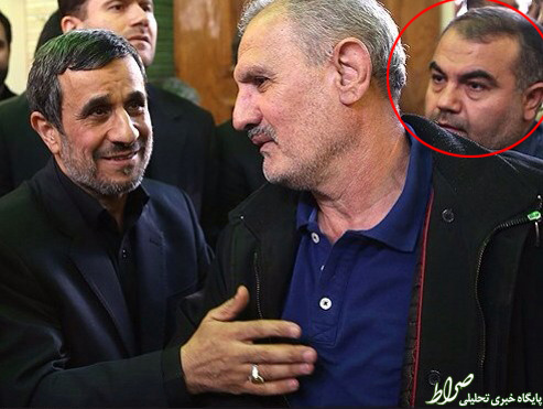 متهم فساد سه هزار میلیاردی در ختم مادر احمدی‌نژاد چه می‌کرد؟ +عکس
