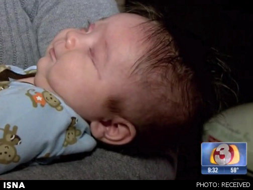 تولد نوزاد بدون چشم در آمریکا +عکس