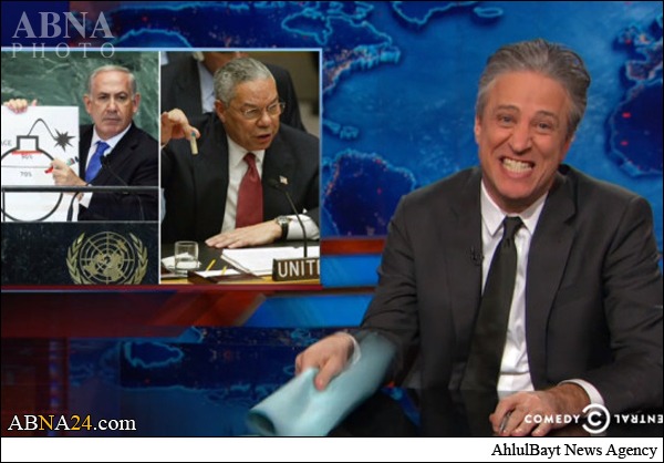 تمسخر نتانیاهو در برنامه تلویزیونی +عکس