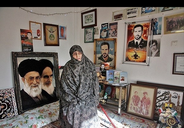 وداع با مادر سیمرغ ایران +عکس