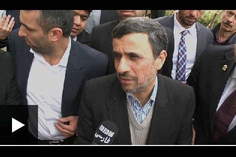 مصاحبه رسمی احمدی نژاد با بی‌بی‌سی‌!