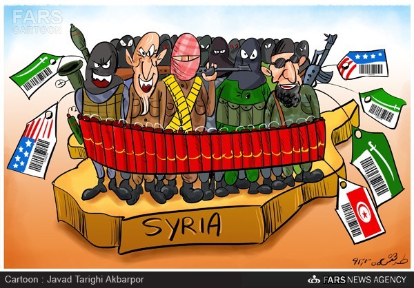 کاریکاتور/ تجمع تاریخی تروریستها!