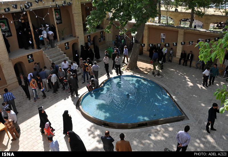 عکس جالب از خانه امام(ره) در خمین