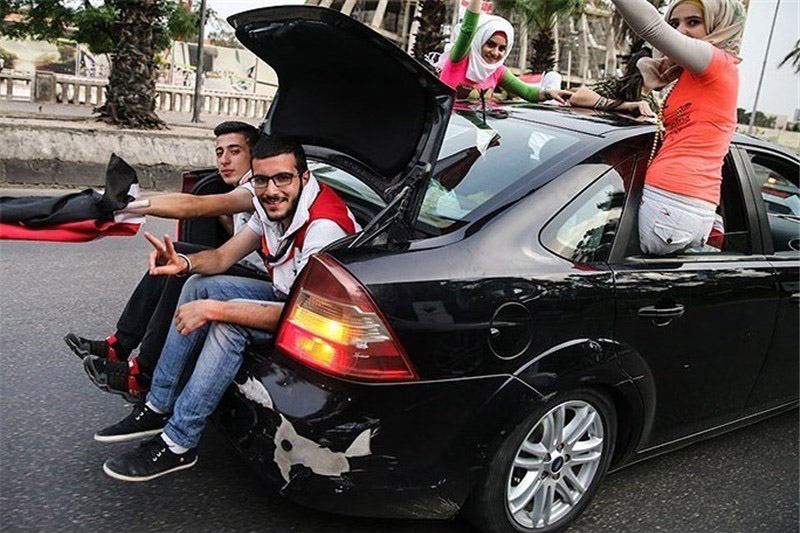 تصاویر/ جشن پیروزی بشار اسد