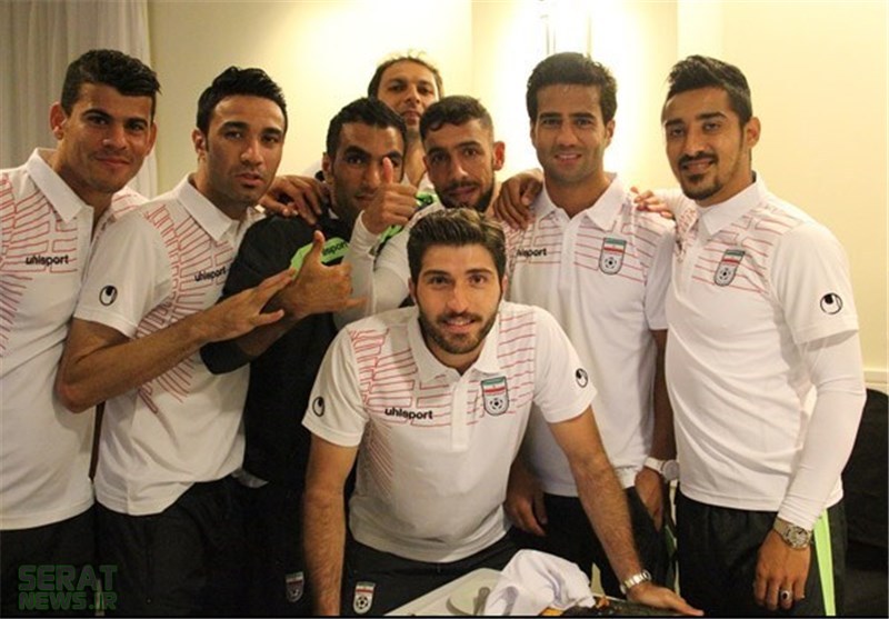 تصاویر/ جشن تولد شجاعی در اردوی تیم ملی