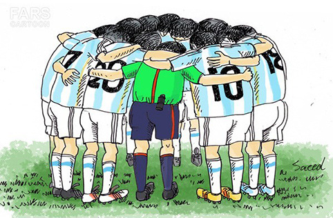 یار دوازدهم آرژانتین در بازی با ایران!