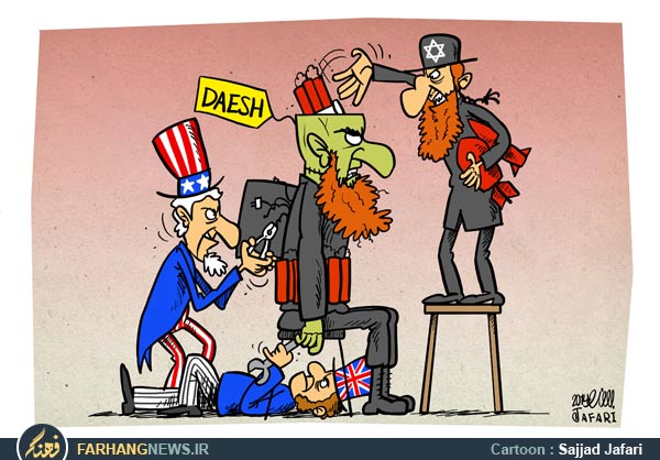 کاریکاتور / نحوه شکل گیری یک داعشی