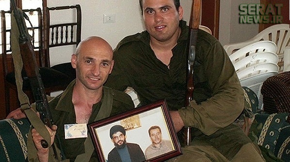 عکس/ سربازان صهیونیست در کنار سید حسن