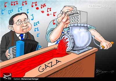 کاریکاتور/ سمفونی خون بار غزه