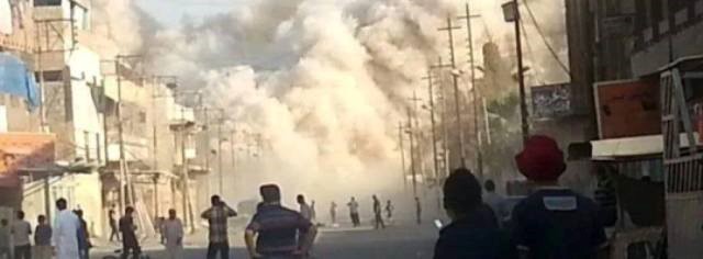 تصاویر/ انفجار مرقد حضرت یونس (ع)