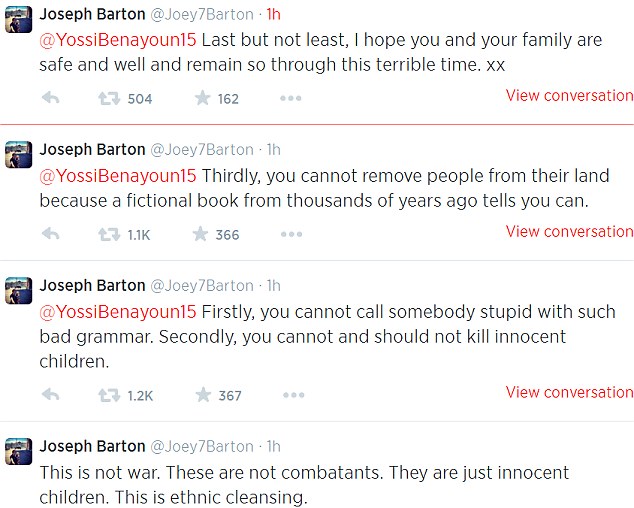 حمله بازیکن انگلیسی به هافبک اسرائیلی در توئیتر+متن