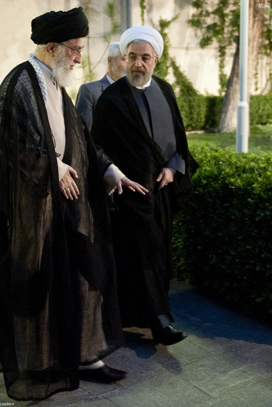 دیدار روحانی با رهبر معظم انقلاب+عکس