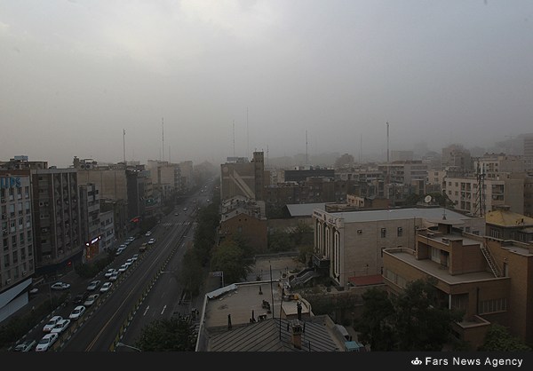 تصاویر/ گرد و غبار در تهران