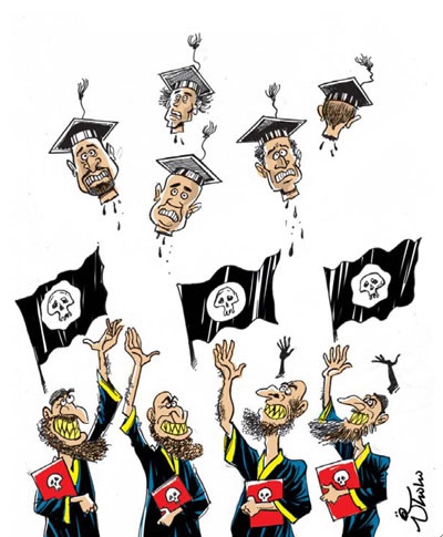 کاریکاتور/ فارغ التحصیلان داعش!