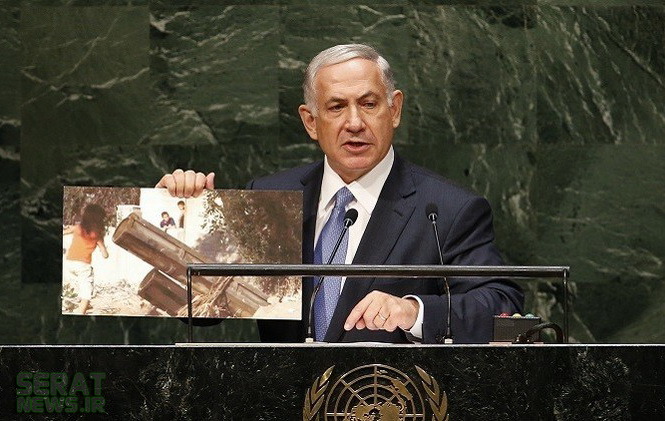 عکسی که نتانیاهو درسازمان‌ملل نشان داد