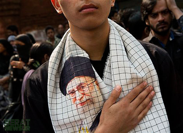 عکس/ علاقه شیعیان هندی به رهبر انقلاب