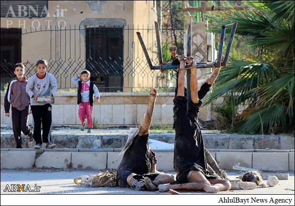 اعدام دو فرمانده ارشد النصره توسط داعش + عکس(18+)
