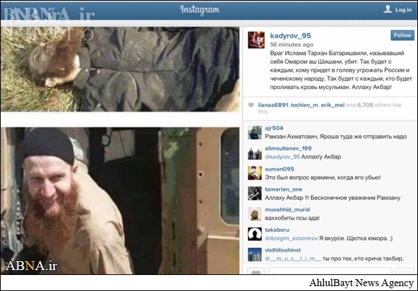 تایید هلاکت فرمانده خطرناک داعش توسط رئیس جمهور چچن + عکس