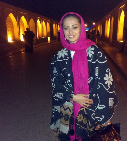 عکس/ نفیسه روشن در اصفهان