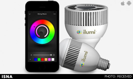 ابداع هوشمندترین لامپ جهان +عکس