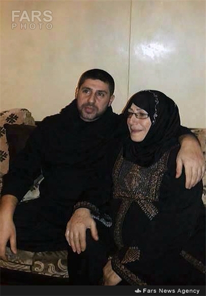 محافظ سید حسن در کنار مادرش+ عکس