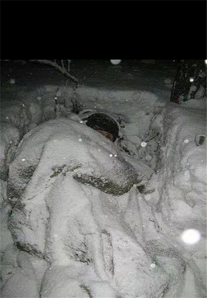 عکس/ برف هم حریف حزب الله نیست