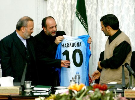 توضیح رویانیان درباره ماجرای مارادونا و احمدی‌نژاد