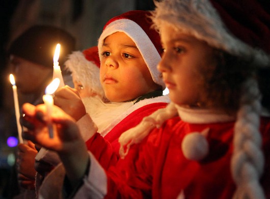 عکس/استقبال از کریسمس در رام الله
