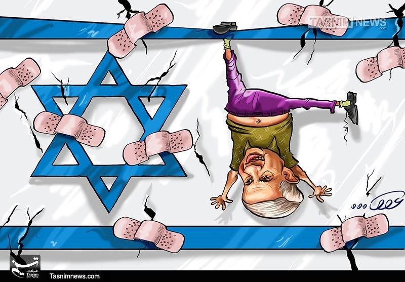 کاریکاتور/ پس لرزه‌ شکست اسرائیل