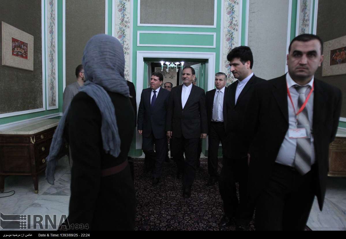تصاویر/دیدار نخست وزیر سوریه و ظریف
