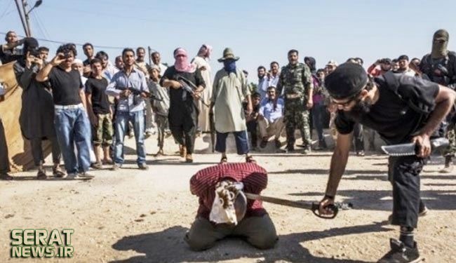 داعش یک جادوگر را گردن زد +عکس