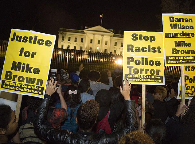عکس/اعتراضات گسترده مقابل کاخ سفید