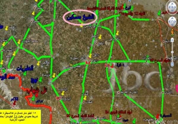 شکست محاصره لشکر 82 ارتش سوریه + نقشه