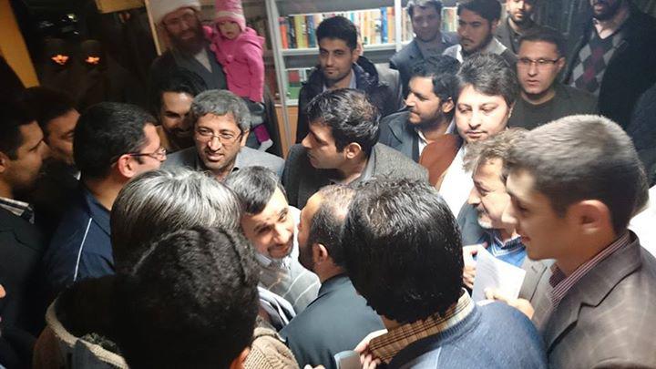 جلسات کتابخانه‌ای احمدی‌نژاد در ولنجک +عکس