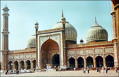 بزرگترین مسجد جهان در هند +عکس