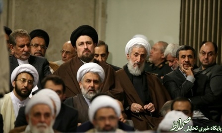 عکس/ احمدی‌نژاد در دیدار امروز با رهبری
