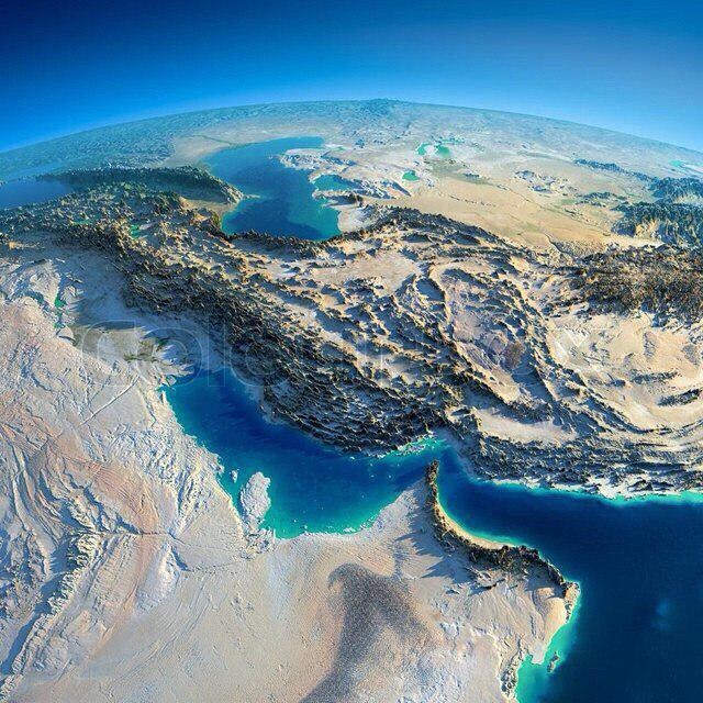 آخرین عکس ماهواره‌ای از فلات ایران