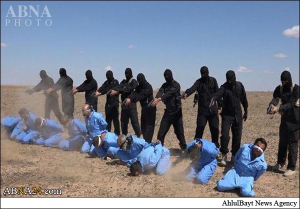 تغییر رنگ لباس قربانیان داعش +عکس