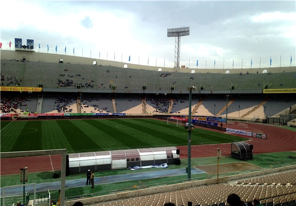 تصاویر/ ورزشگاه آزادی 5 ساعت پیش از دربی